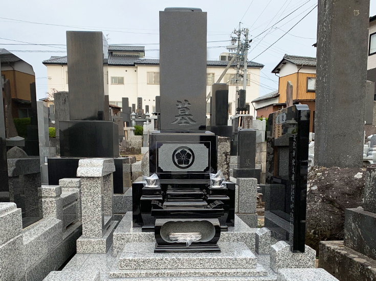 お墓の新設 S家-尊立寺 正面