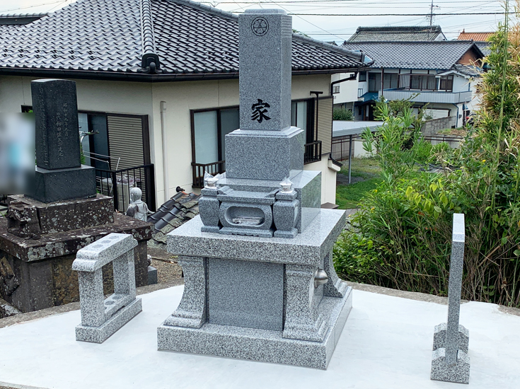 お墓の新設 O家-光岳寺 正面