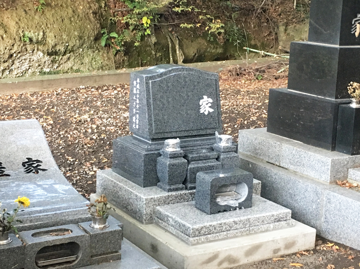 お墓の新設 S家-養蓮寺 斜め前